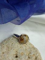 Zilveren ring van 925 met topkwaliteit Rutilated Quartz,