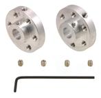 Universele Aluminium Mounting Hub, 6mm as, M3 Montage (2-Pac, Hobby en Vrije tijd, Elektronica-componenten, Verzenden, Nieuw