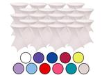 24-pack Statafelrokken - Stretch - 80-85x110 cm - Blauw, Huis en Inrichting, Verzenden, Nieuw