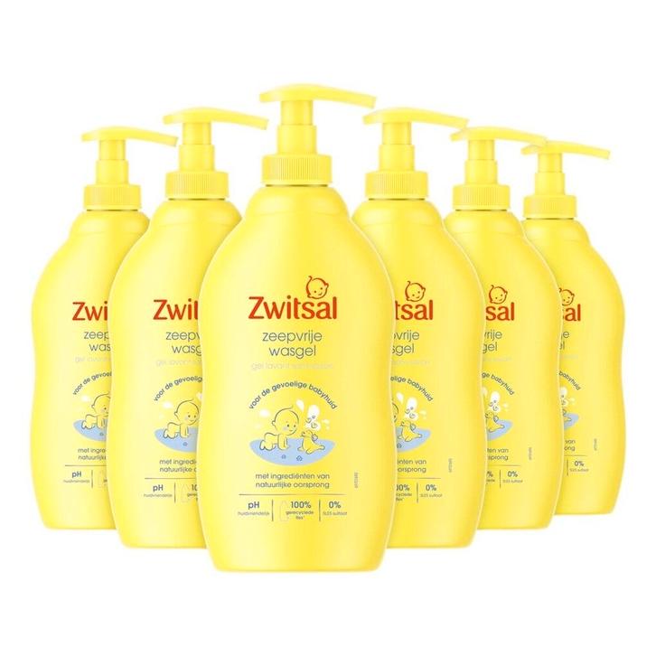 Zwitsal Baby Zeepvrije Wasgel, Kinderen en Baby's, Badjes en Verzorging, Nieuw, Verzenden