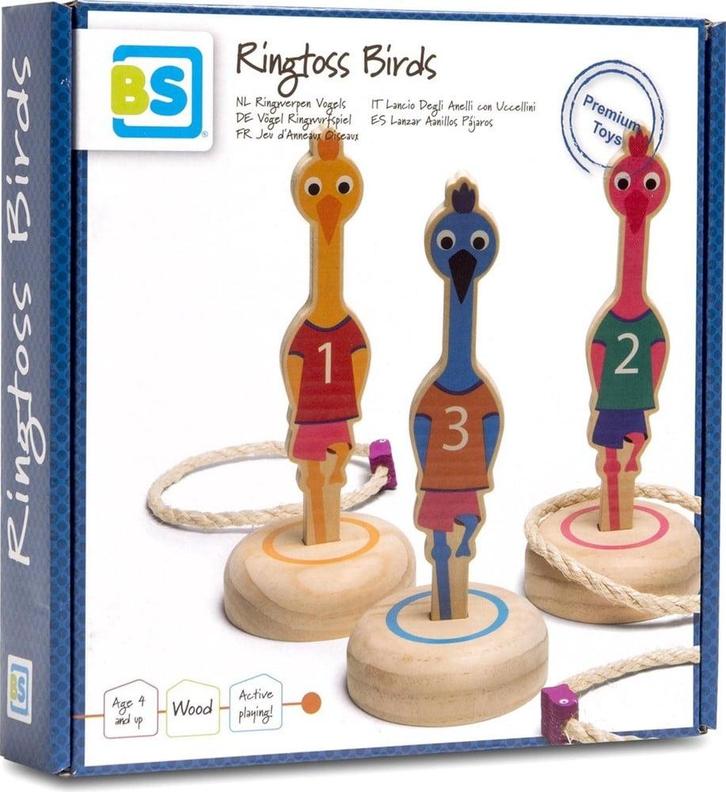 Ringwerpen Vogels | BS - Buitenspeelgoed, Kinderen en Baby's, Speelgoed | Buiten | Actiespeelgoed, Nieuw, Verzenden