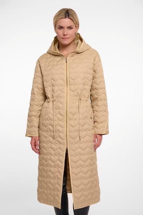 -25% Rino & Pelle  Rino & Pelle Long quilted jacket with hoo, Kleding | Dames, Jassen | Winter, Nieuw, Verzenden