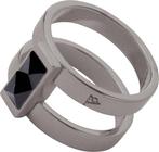 TOV Essentials Ring - Phoenix Multi Ring - 18 - Grijs/Zwart, Sieraden, Tassen en Uiterlijk, Ringen, Nieuw, Verzenden
