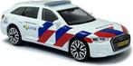 Bburago Audi A6 Politie 2019 wit/blauw/rood schaalmodel, Kinderen en Baby's, Nieuw, Verzenden