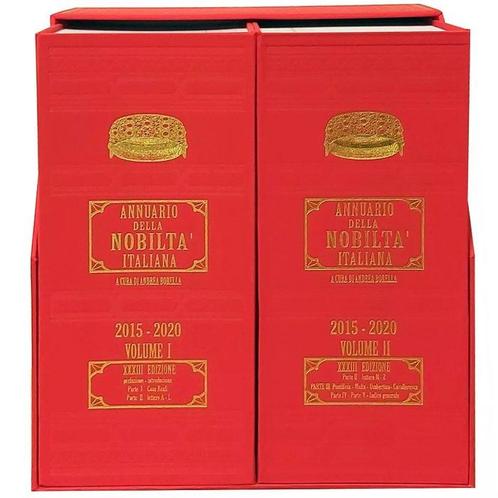 Annuario della nobiltà italiana. 2015-2020. XXXIII Edizione, Antiek en Kunst, Antiek | Boeken en Bijbels