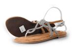 Lazamani Sandalen in maat 38 Zilver | 10% extra korting, Kleding | Dames, Schoenen, Overige kleuren, Verzenden, Lazamani, Sandalen of Muiltjes