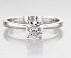 Ring - 14 karaat Witgoud - 0.70ct. tw. Diamant (Natuurlijk), Sieraden, Tassen en Uiterlijk, Ringen, Nieuw