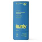 Attitude Sunly Kids Gezicht & Lippen Zonnebrand SPF 30 -, Ophalen of Verzenden, Nieuw, Lippen, Verzorging
