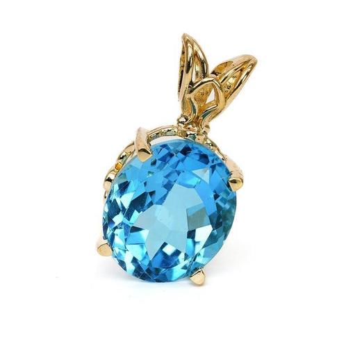 Zonder Minimumprijs - G&J - Hanger - Luz del Mar - 14 karaat, Sieraden, Tassen en Uiterlijk, Antieke sieraden