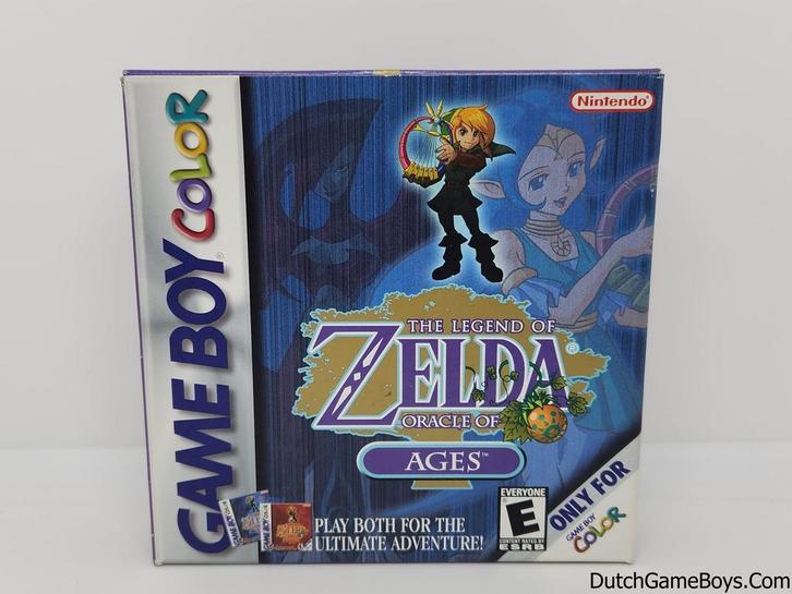 Gameboy Color - The Legend Of Zelda Oracle Of Ages - USA - N, Spelcomputers en Games, Games | Nintendo Game Boy, Gebruikt, Verzenden