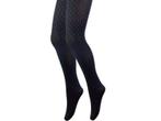 Panty meisjes met ruitjes patroon - Zwart, Verzenden, Nieuw