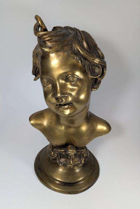 Dal modello di Vincenzo Gemito (1852-1929) - Buste, Testa di, Antiek en Kunst, Antiek | Keramiek en Aardewerk