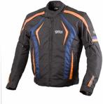 gms Pace Zwart Blauw Oranje Textiele Motorjas, Motoren, Kleding | Motorkleding, Nieuw met kaartje, Jas | textiel, Gms, Heren