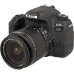Canon EOS 77D + 18-55mm F/3.5-5.6 IS II occasion, Audio, Tv en Foto, Fotocamera's Digitaal, Canon, Gebruikt, Verzenden