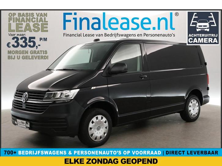 Volkswagen Transporter 2.0 TDI L1H1 Airco 3-Zits Cam Carplay, Auto's, Bestelauto's, Lease, Handgeschakeld, Diesel, Volkswagen