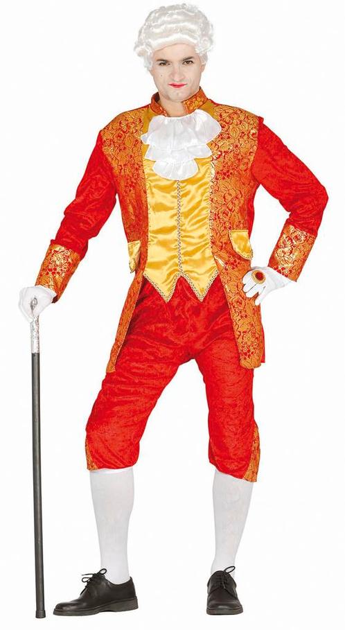 Markies Kostuum Rood, Kleding | Heren, Carnavalskleding en Feestkleding, Nieuw, Verzenden