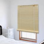 vidaXL Bamboe rolgordijn - 140x220 cm - Naturel bamboe, Tuin en Terras, Zonneschermen, Ophalen of Verzenden, Nieuw