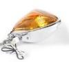 Koplamp | Triangle | Chroom | Geel | 60s Style, Verzenden, Nieuw