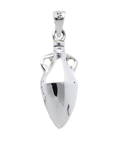 Zilveren Ashanger Griekse kruik kettinghanger, Sieraden, Tassen en Uiterlijk, Kettinghangers, Verzenden