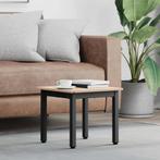 vidaXL Salontafel Naturel 40 x 40 x 36 cm Massief grenenhout, Huis en Inrichting, Tafels | Salontafels, Minder dan 50 cm, Verzenden