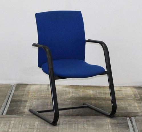 Comforto D5028 Vergaderstoel Blauw, Huis en Inrichting, Stoelen, Blauw, Gebruikt, Ophalen of Verzenden