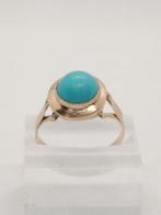 Ring - 18 karaat Geel goud Turquoise