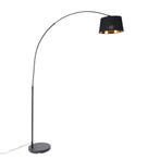 Smart booglamp zwart met goud incl. Wifi A60 - Arc Basic, Huis en Inrichting, Lampen | Vloerlampen, Nieuw, Overige materialen