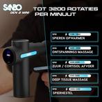2dekans | Sanbo - Massage Gun Mini Gen 2 - Met 5, Ophalen of Verzenden, Zo goed als nieuw
