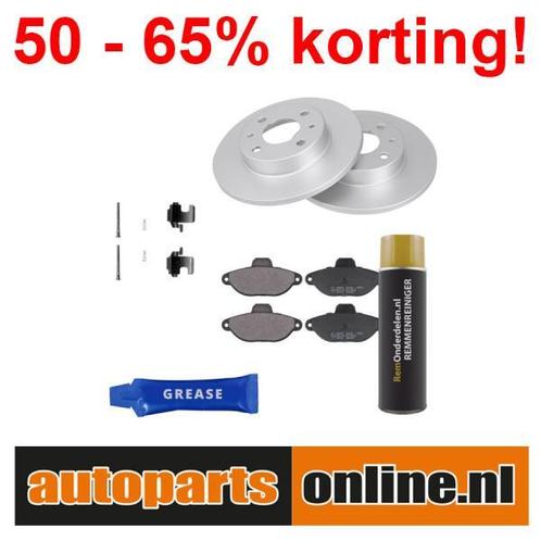 Remschijven + Remblokken Fiat Cinquecento voorzijde, Auto-onderdelen, Besturing, Nieuw, Fiat, Verzenden