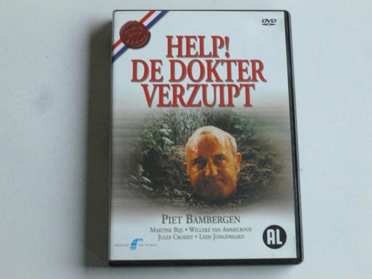 Help! De dokter verzuipt / Piet Bambergen (DVD), Cd's en Dvd's, Dvd's | Klassiekers, Zo goed als nieuw, Verzenden