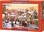 Vintage Winterland Puzzel (1000 stukjes) | Castorland -, Hobby en Vrije tijd, Denksport en Puzzels, Verzenden, Nieuw