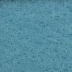 Viltlapje +/- 20x30cm. 1mm dik x1 stuk Licht Turquoise, Nieuw, Ophalen of Verzenden