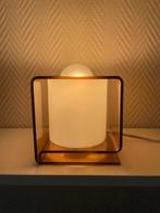 Tafellamp - Plexiglas - Vintage Cube Lamp Ruimtevaart en, Antiek en Kunst
