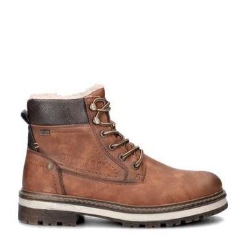 Mustang veterboots voor heren in het Cognac beschikbaar voor biedingen