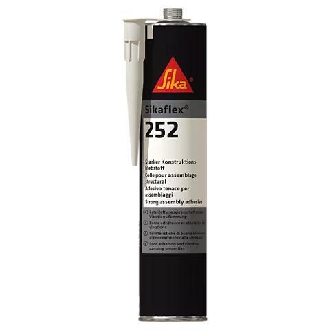 Sika Industrie Sikaflex 252 300 ml, wit, patroon, Doe-het-zelf en Verbouw, Isolatie en Afdichting, Nieuw, Verzenden