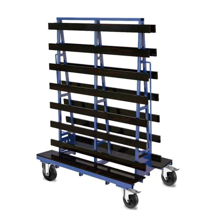 Platenwagen dubbelzijdige belading transportkar platen wagen, Doe-het-zelf en Verbouw, Transportwagens, Transportkar, Nieuw, Ophalen of Verzenden