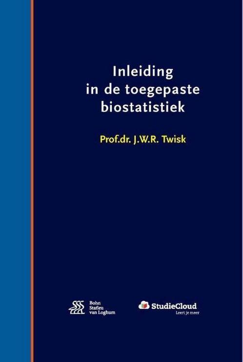 Boek Inleiding in de toegepaste biostatistiek 9789036815338, Boeken, Wetenschap, Zo goed als nieuw, Verzenden