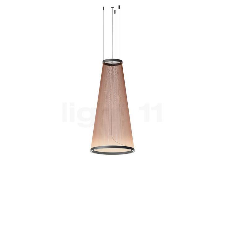 Vibia Array Hanglamp LED conisch, terracotta - 110 x ø¸55, Huis en Inrichting, Lampen | Hanglampen, Nieuw, Verzenden