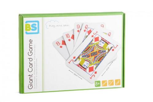 BS Toys Kaartspel Groot - Gigantisc van €19,95 voor €15,96, Kinderen en Baby's, Speelgoed | Overig, Ophalen of Verzenden