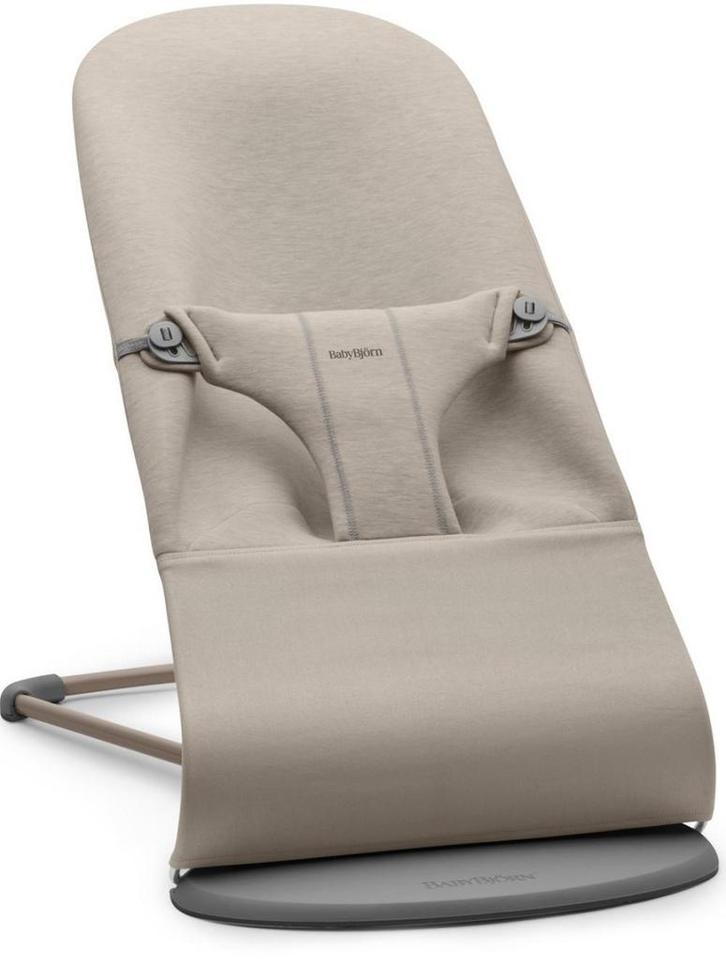 BABYBJÖRN Wipstoeltje Bliss 3D Jersey Zandgrijs, Kinderen en Baby's, Wipstoeltjes, Verzenden