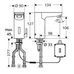 Elektronische Wastafelkraan Schell CELIS E HD-M, Ophalen of Verzenden, Nieuw