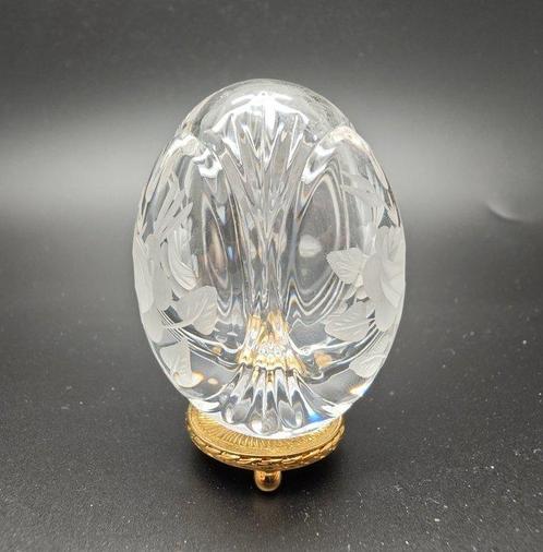 Fabergé ei - Fabergé-stijl kristallen ei genummerd 1652 -, Antiek en Kunst, Curiosa en Brocante