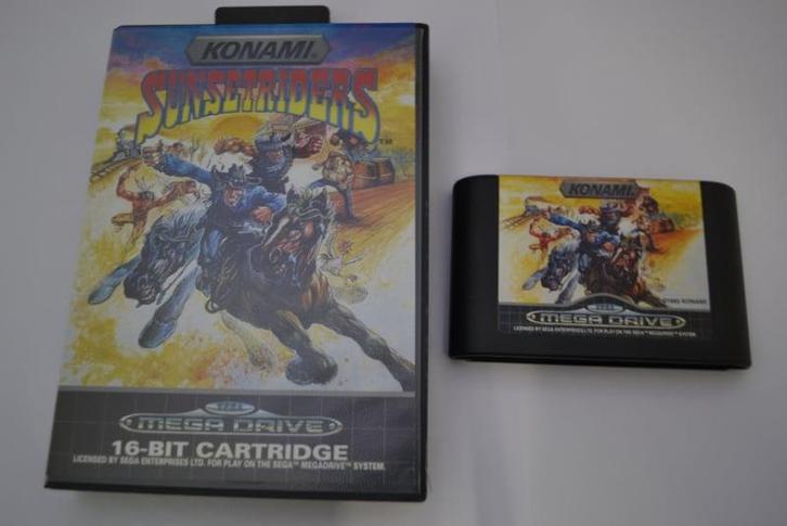 Sunset Riders (MD CB), Spelcomputers en Games, Games | Sega, 1 speler, Zo goed als nieuw, Verzenden