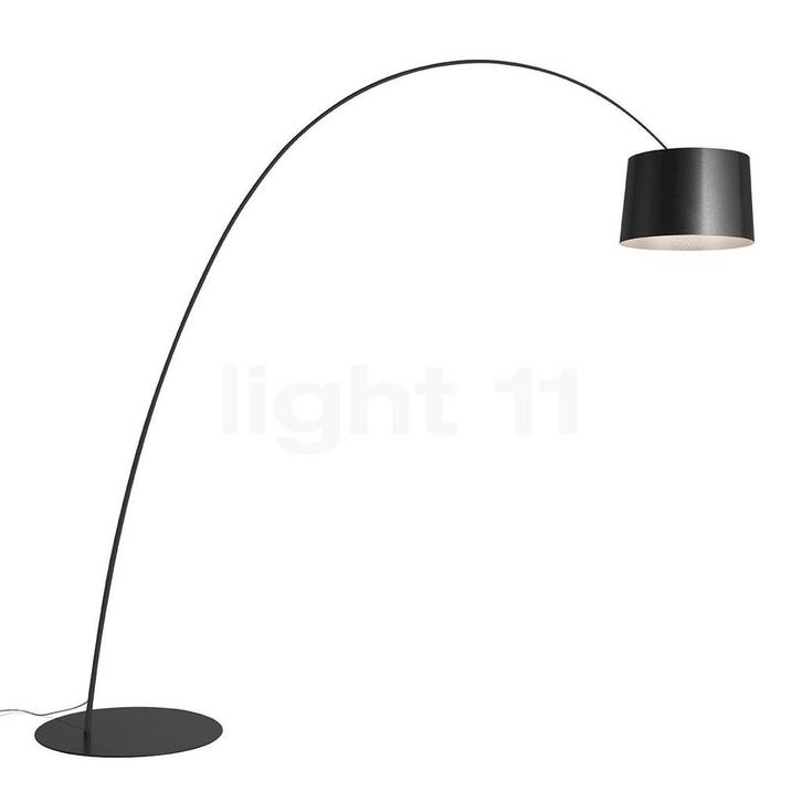 Foscarini Twiggy Elle Booglamp LED, grafiet - MyLight, Huis en Inrichting, Lampen | Vloerlampen, Nieuw, Verzenden