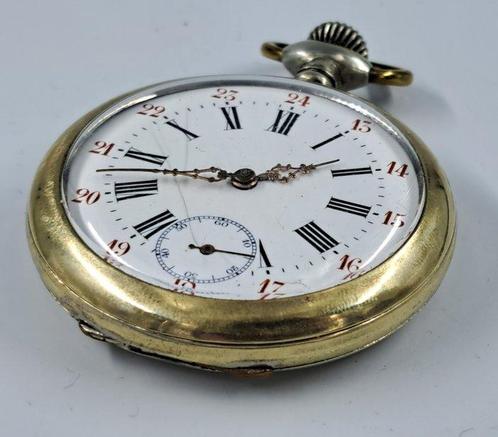 ARGENTAN - heren vestzak horloge - 1850-1900, Sieraden, Tassen en Uiterlijk, Horloges | Heren
