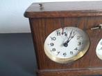 Schaakklok - HAU - Vintage - Eik - 1920-1930 - Antieke klok, Antiek en Kunst