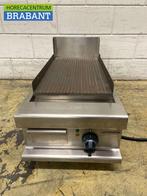 RVS Alpeninox Grillplaat Bakplaat Geribbeld 40 cm 400V, Ophalen of Verzenden, Nieuw zonder verpakking