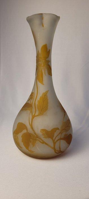 Emile Gallé - Vaas - Glas - Art Nouveau, Antiek en Kunst, Antiek | Glas en Kristal