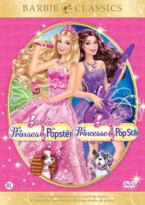 Barbie - de Prinses en de popster - DVD, Cd's en Dvd's, Dvd's | Tekenfilms en Animatie, Verzenden