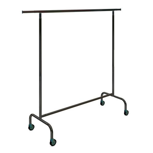 BASIC XXL kledingrek vaste hoogte 160 cm zwart met grote, Huis en Inrichting, Overige Huis en Inrichting